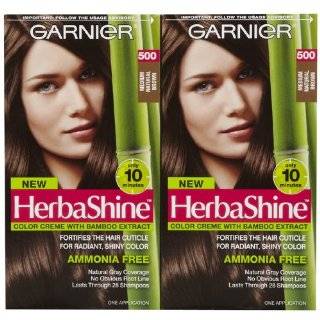    Garnier Herbashine Haircolor, 435 Dark Gold Mahogany Brown Beauty