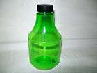 Translucent green plastic bottle 8oz. tr​avel lotions o​ils 
