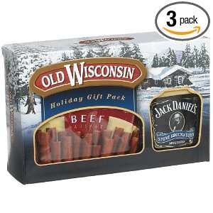 Old Wisconsin Beef Sticks With Jack Daniels Mustard, 17 Ounce Box 