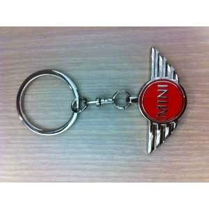 Mini Cooper Red Three dimensional Keychain