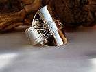   AND CHUNKY LADIES SOLID SILVER SPOON RING 1917 THE PERFECT GIFT