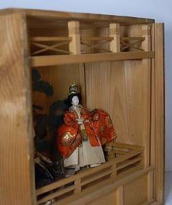 Japanese Samurai Geisha DIORAMA hina takeda Ningyo Doll  