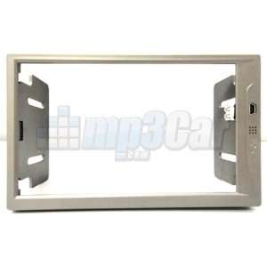  New Medium Silver Double Din ABS Frame For Lilliput 629 or 