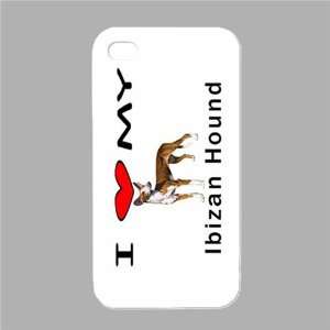  I Love My Ibizan Hound White Iphone 4 and Iphone 4s Case 