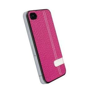  Krusell Gaia Undercover Leather Case for iPhone 4 (Pink 