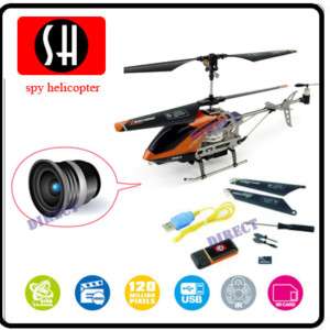 Mini Spy 3.5CH Gyro RC Helicopter Video Camera Recorder  