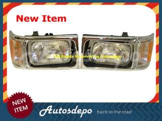 92 93 94 95 TOYOTA PICKUP 4WD CHR GRILLE HEADLIGHT NEW  