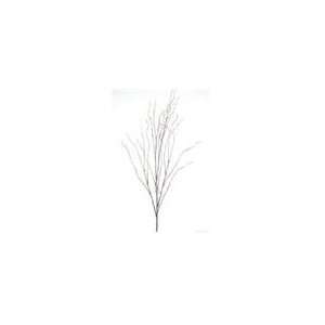 Pack of 24 Natures Peace Artificial Tiffany Glittered Twig Bran 