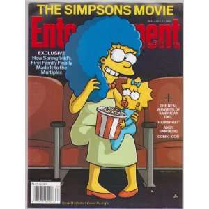  Entertainment Weekly July 27, 2007 The Simpsons Movie 