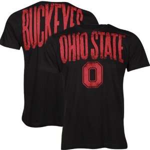  Ohio State Buckeyes Black Highway T shirt Sports 