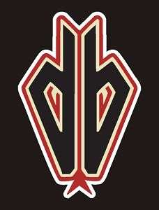 Arizona Diamondbacks Snake Logo Decal, Sticker 4 #5a  