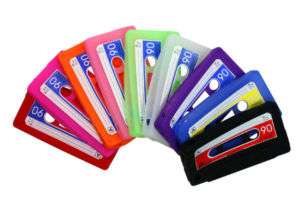 5pcs Cassette Tape Silicone Case Cover for iPhone 4 4G  