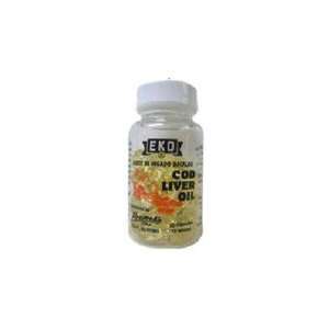  Eko Cod Liver Oil Caplets (Spanish Label) 50 Health 