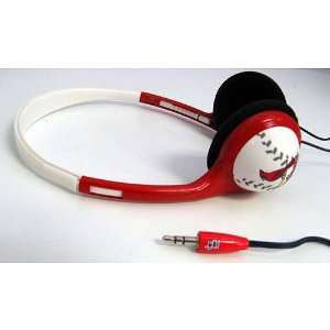 St. Louis Cardinals Logo Baseball Over the Head Headphones  