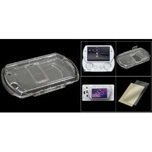  Crystal Plastic Case Screen Protector for Sony PSP GO 
