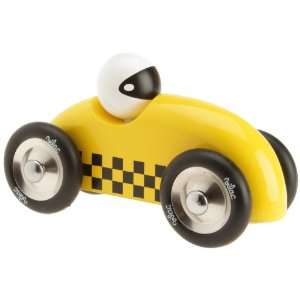  Vilac Race Car Toy, Yellow Baby