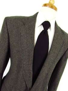   tan CIRCLE S tweed wool WESTERN jacket blazer sport coat fleck sz 44 L