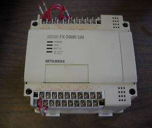 MITSUBISHI PROGRAMMABLE CONTROLLER PLC FX 24MR UA1/UL  