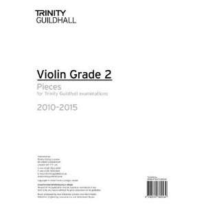  Violin Exam Pieces Grade 2 20102015 Part (Trinity Guildhall Violin 