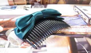 10 Styles Ribbon Girls Bow Tie Hair clip Combs Edo  
