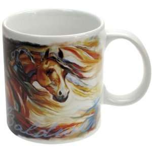 Wind Horse Mug Designed by Marcia Baldwin  Kitchen 