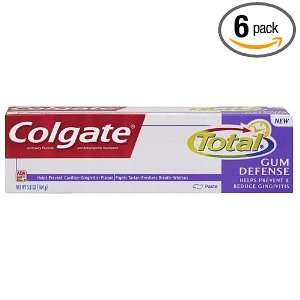 Colgate Total Gum Defense Anticavity Fluoride and Antigingivitis 