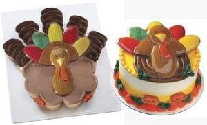 Thanksgiving Turkey Fall Autumn Cake Cupcake Decoration Plastic 