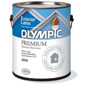  Olympic Quart Exterior Satin Standard Paint 73105A/04 