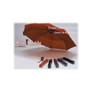  RainGear 10 Nylon Super Mini Manual Umbrella With Plastic 