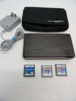 Nintendo DSi XL Bronze Handheld System w/3 games L75426A 045496718909 