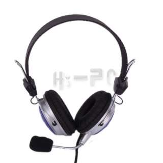   Headphone Headset Microphone For PC Laptop/Notebook Computer  