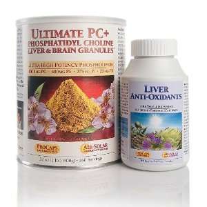   Liver and Brain Granules and Liver Anti Oxidants Kit   360 Servings
