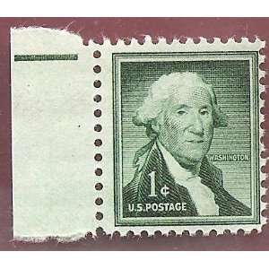  Stamp United States Washington 1 Cent Scott 1021 