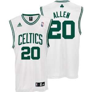 Ray Allen Youth Jersey adidas White Replica #20 Boston Celtics Jersey 