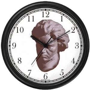    Music Composer Wall Clock by WatchBuddy Timepieces (Hunter Green 