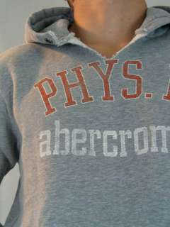 Abercrombie & Fitch Unisex Men Women Gray L/S Casual Winter Wear 