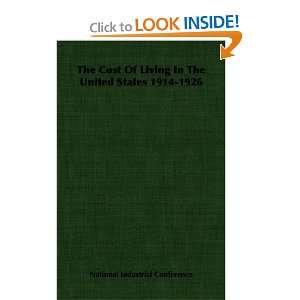  The Cost Of Living In The United States 1914 1926 