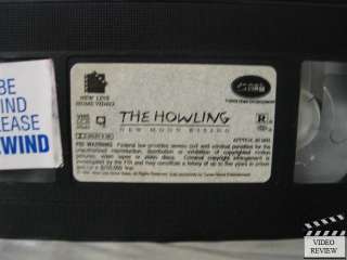 Howling, The New Moon Rising VHS Clive Turner 794043430732  