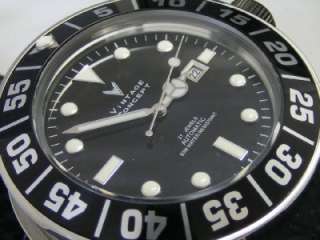 VINTAGE CONCEPT 51mm Acrylic Case 21J Automatic Watch  
