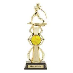    13 Softball Riser Female Trophy   SALE