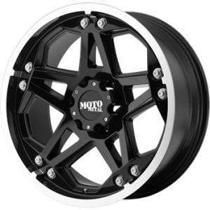 20 inch 20x9 Moto Metal 960 black wheels rims Hummer H3  