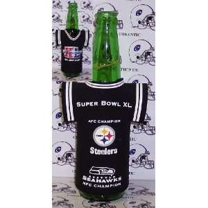   Super Bowl XL (Steelers vs Seahawks) Jersey Koozie