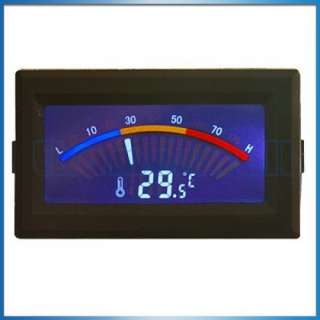digital temperature meter red 64 led dot matrix displays gas