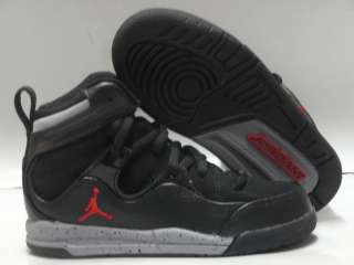   Jordan Flight TR 97 Black Grey Sneakers Kid Preschool Size 10.5  