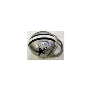 Deion Sanders Dallas Cowboys Autographed Mini Helmet with Primetime 