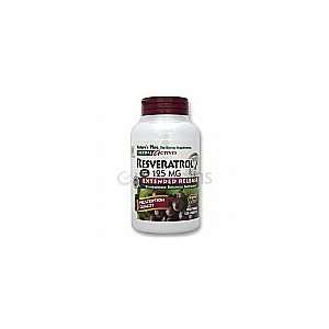  Herbal Actives Resveratrol 125 mg Extended Release Tablets 