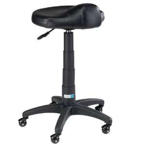   Ergonomic Pet Grooming Stool without Footrest, Black