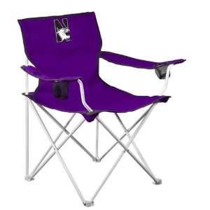  Northwestern Wildcats Deluxe Adult Logo Chair Sports 