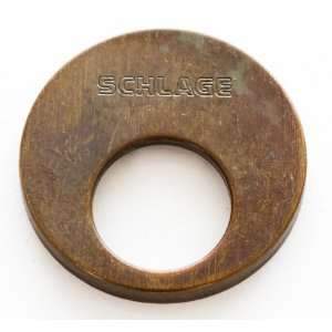  Schlage 613 Oil Rubbed Bronze Metal Finish Sample Oil 
