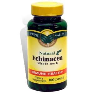 Echinacea, 760 mg, 100 Capsules   Spring Valley  